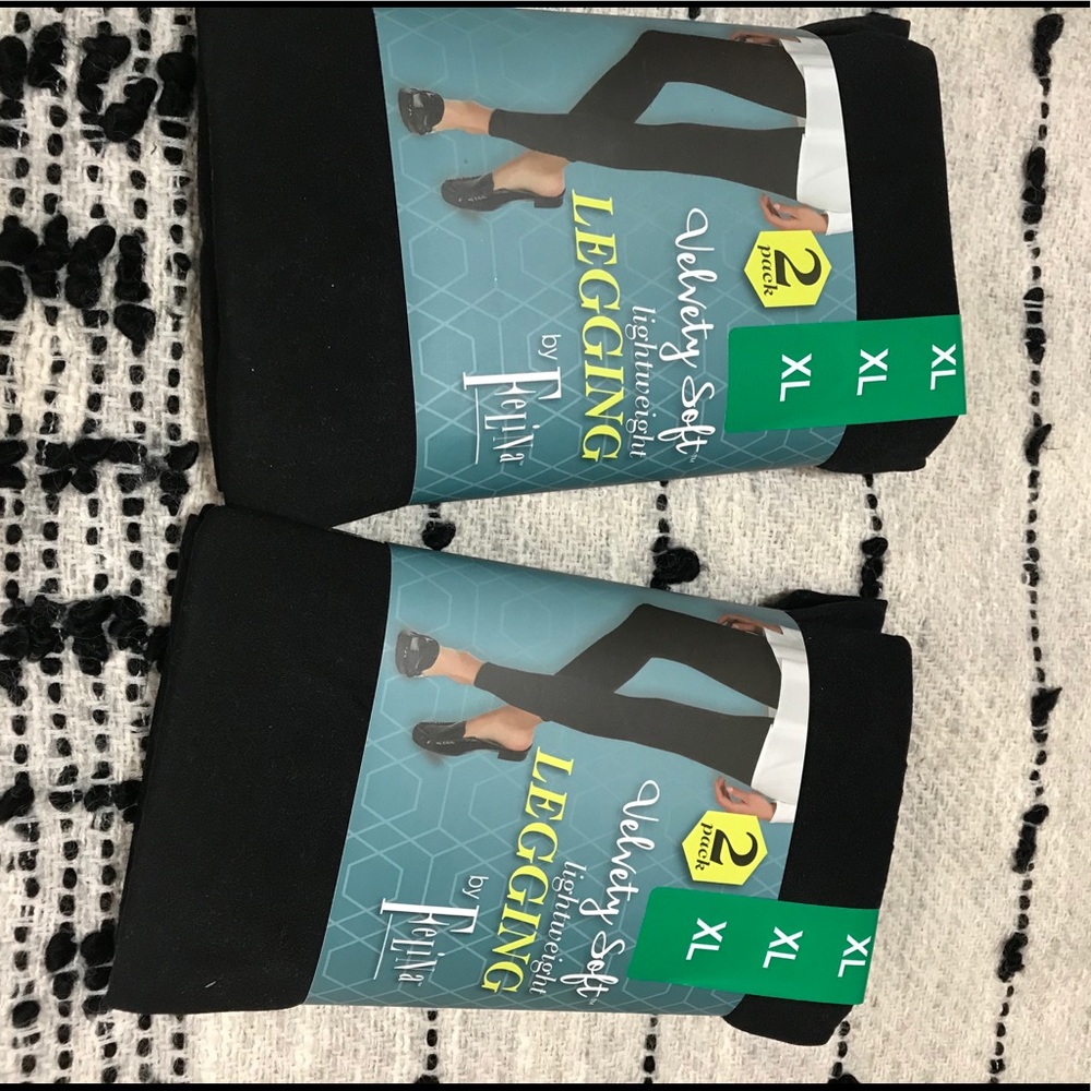 Felina black super soft leggings